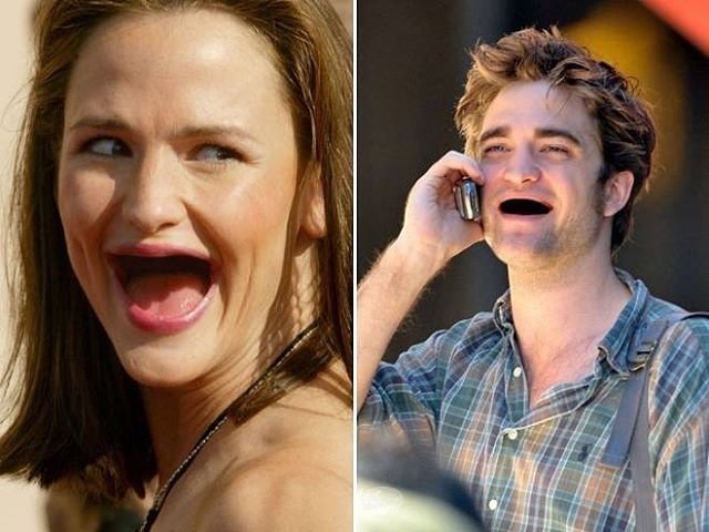 Улыбки звезд Голливуда