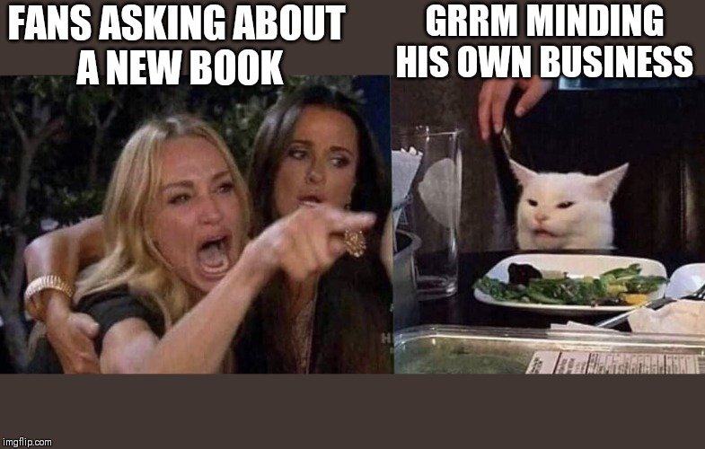 Мем кот и две девушки