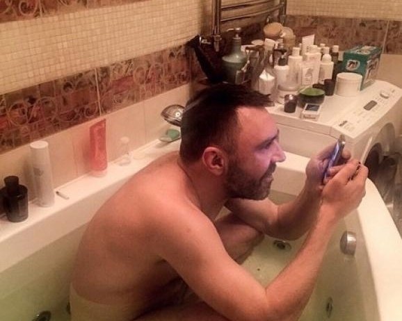 Сергей Шнуров селфи