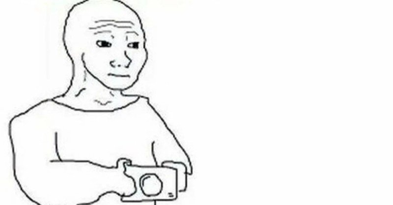 Wojak с фотоаппаратом