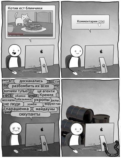 Кот с блинами Мем