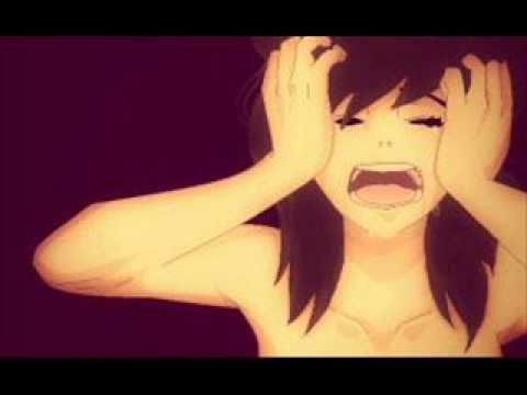 Аниме девушка кричит