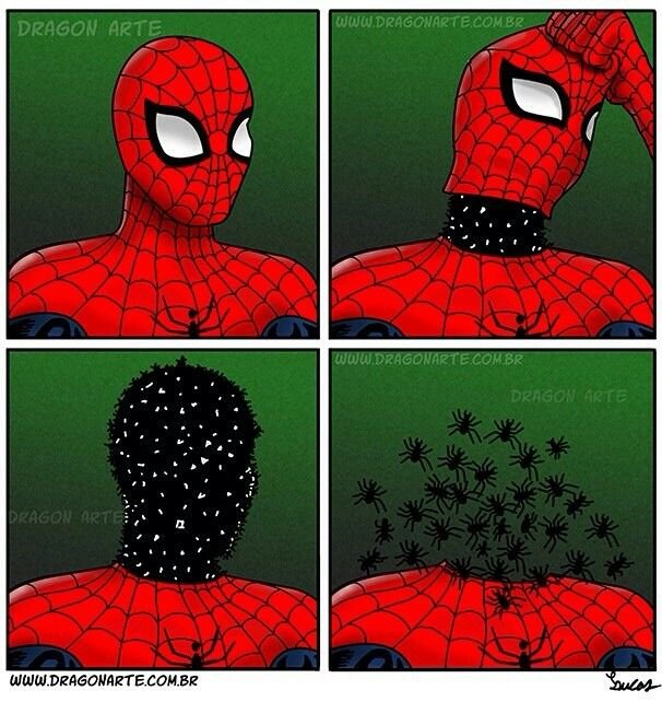 Человек паук Мем