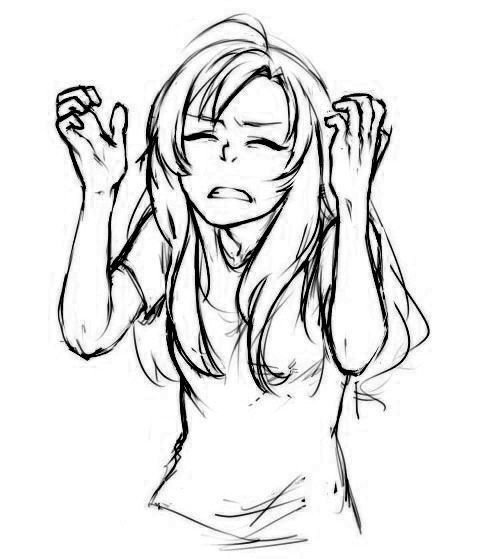 Раздражение рисунки карандашом