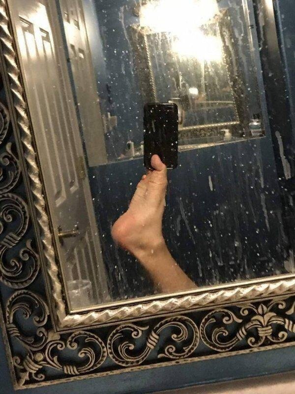 Прикольное зеркало