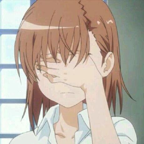 Удивленное лицо аниме