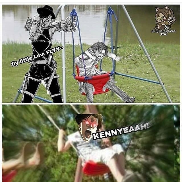 Аниме смешные мемы атака титанов