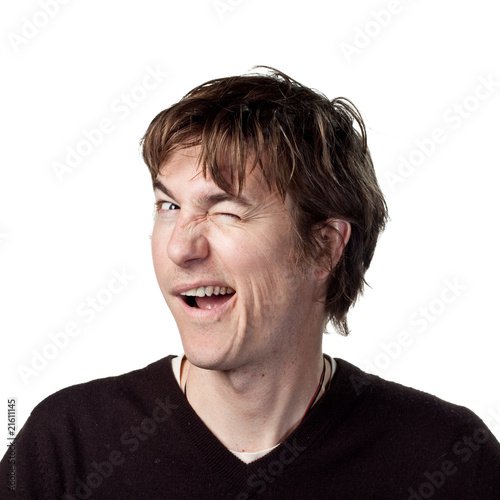 Кривое подмигивание