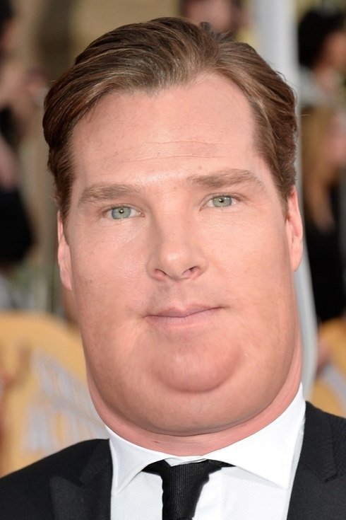 Бенедикт Камбербэтч толстый