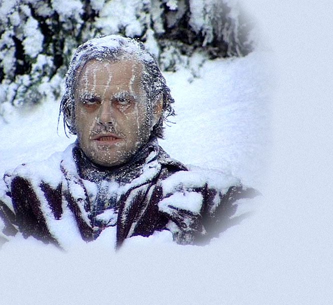 Джек Николсон сияние