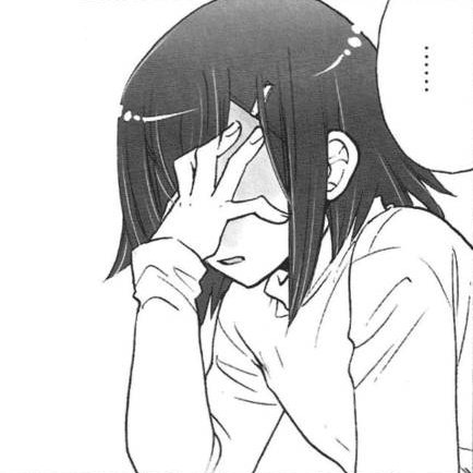 Аниме девушка смущается