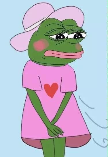 Лягушонок Пепе и его девушка