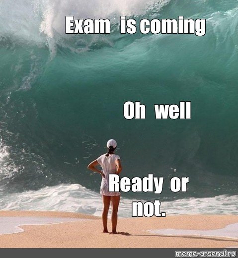 Накрыло волной Мем