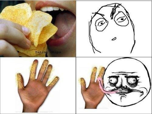 Шутки про чипсы