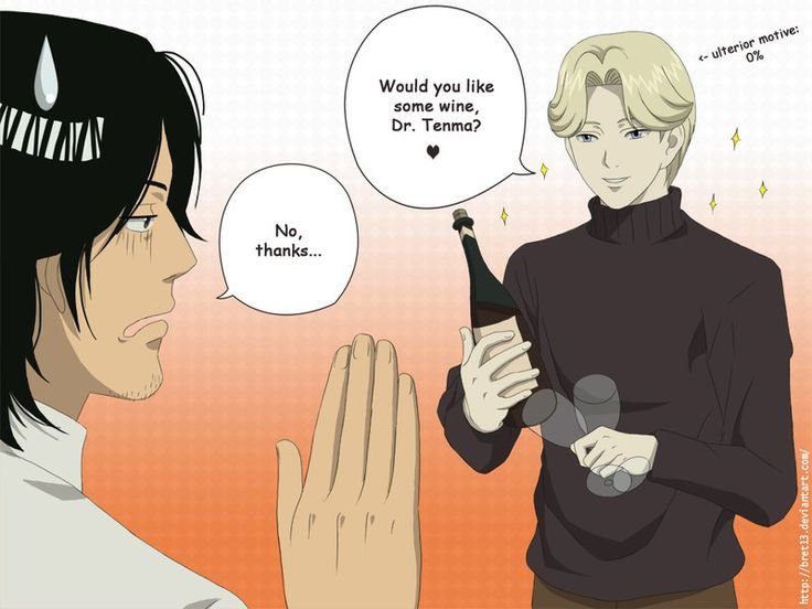 Монстр аниме доктор Тэнма