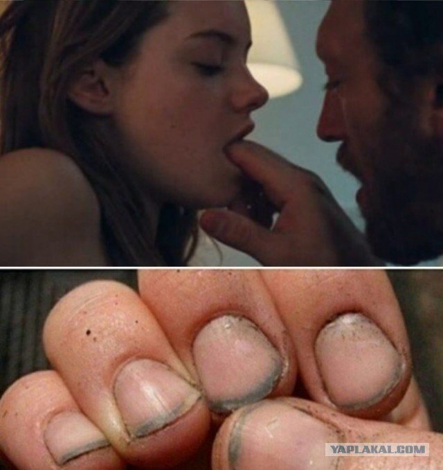 Ногти с грязью под ногтями