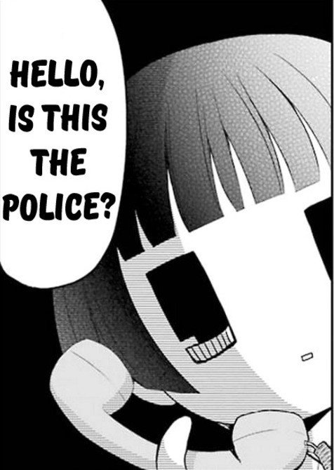 Я звоню в полицию аниме