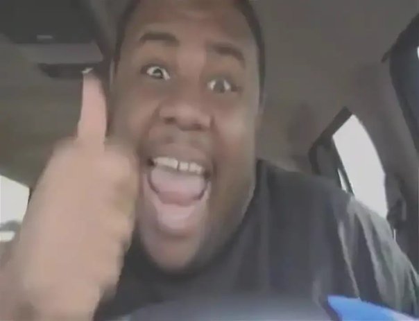 Негр палец вверх