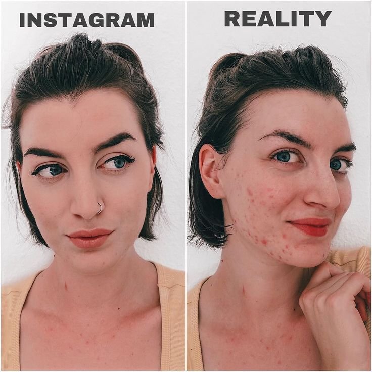 В инстаграмме в жизни