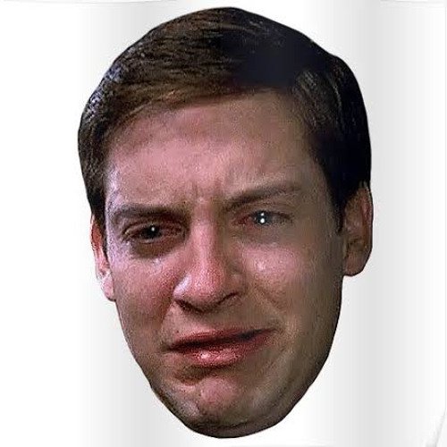 Плачущий Тоби Магуайр