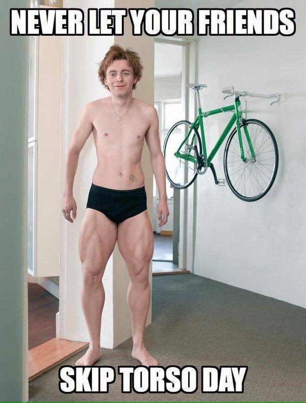 Накаченные ноги Мем