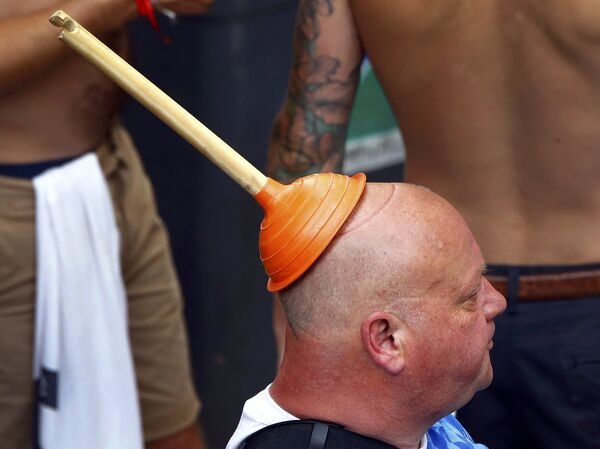 Вантуз на башке