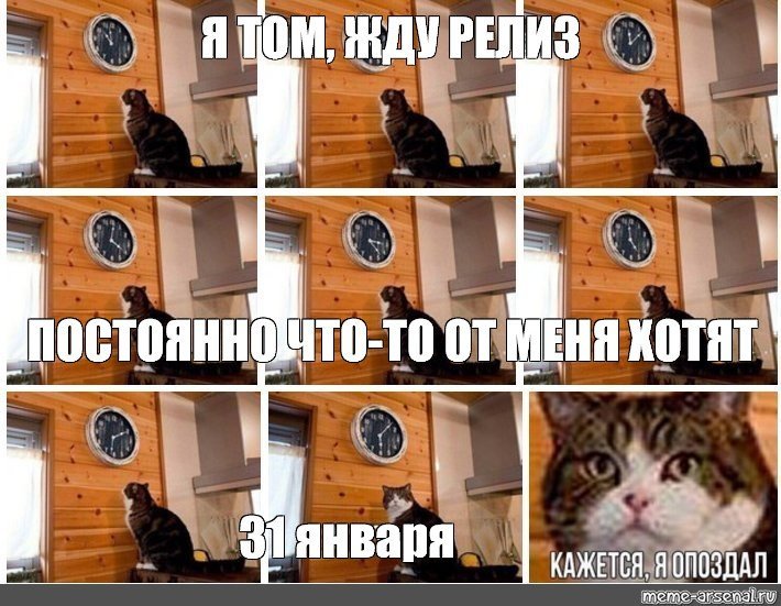 Кот опаздывает