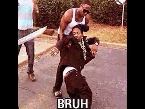 Негр падает Мем