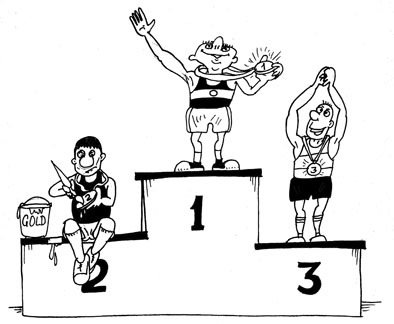 Смешной пьедестал