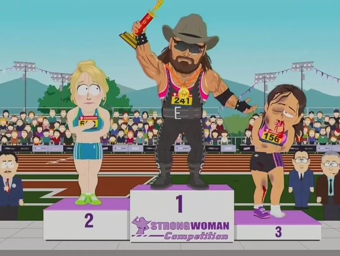 Южный парк сильная женщина соревнования