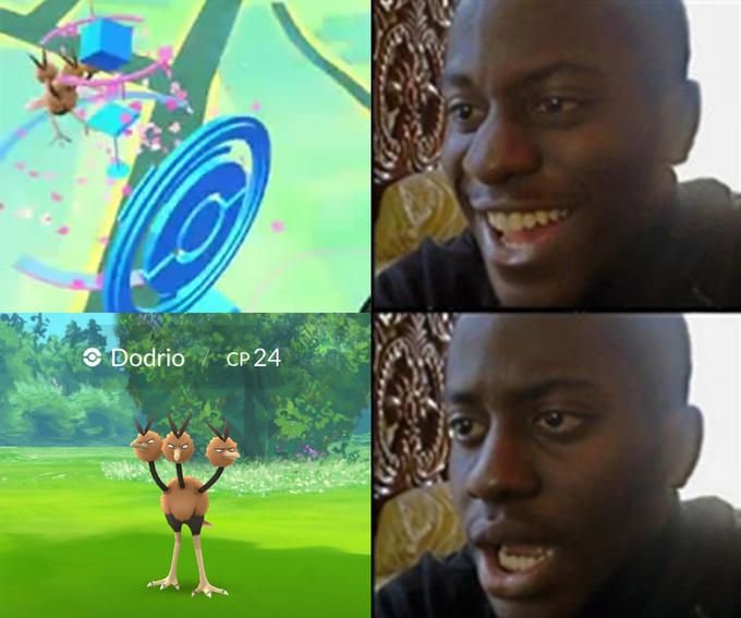 Негр радуется и грустит