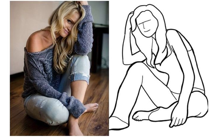 Удачные позы девушек для фотосессии