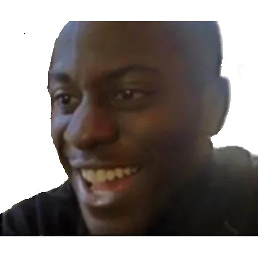 Радостный негр