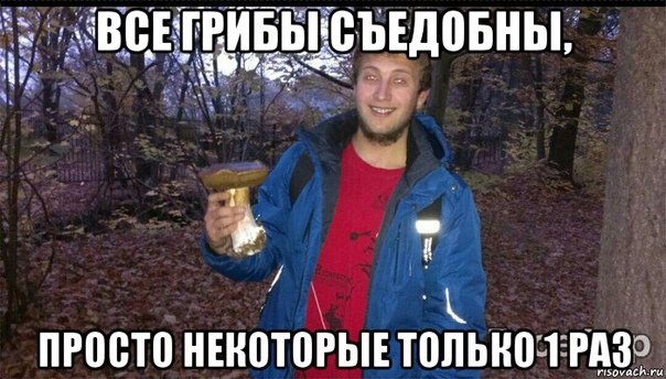 Сбор грибов Мем