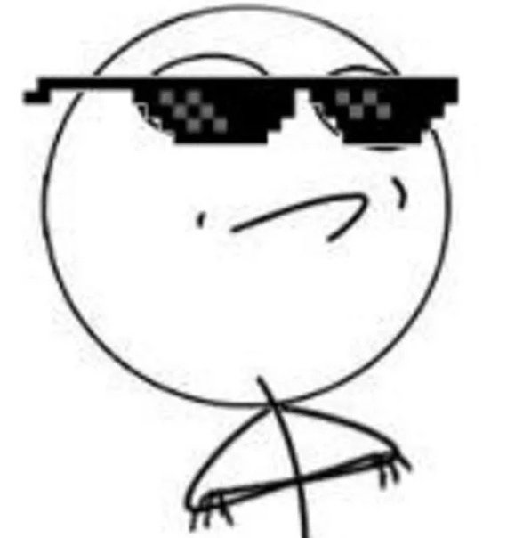 Человек в черных очках