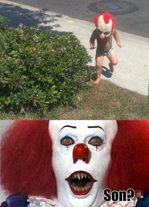 Смешные мемы про Пеннивайза