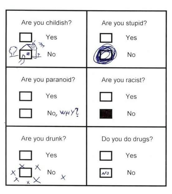 Тест вы параноик