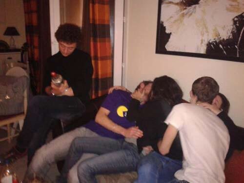 Человек на вечеринке