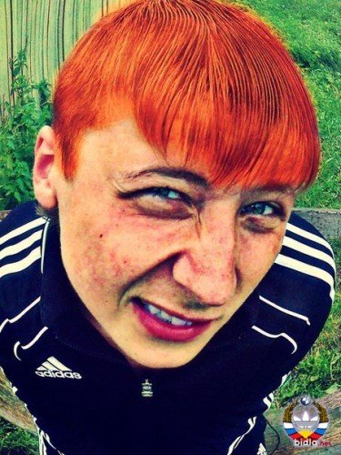 Рыжий смешной