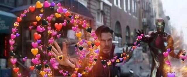 Марвел сердечки