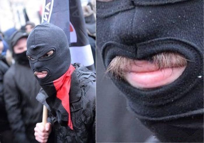 Смешные лица в балаквадах