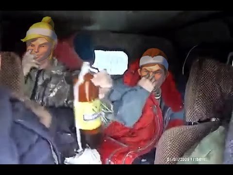 Мужики в УАЗИКЕ С пивом