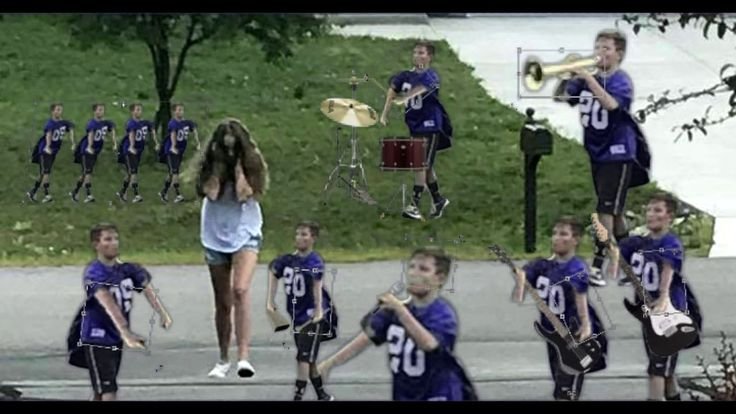 Мем с трубой и девочкой