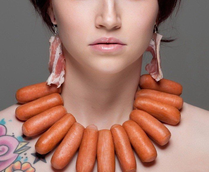 Красивые сосиски