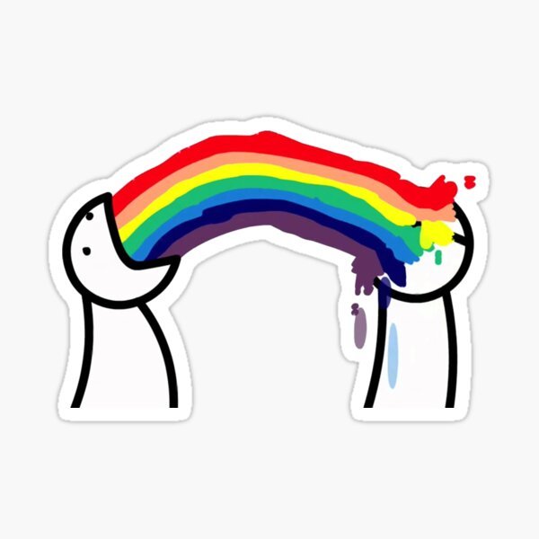 Мемы с радугой