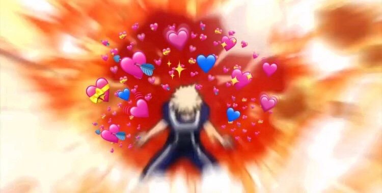 Аниме bnha с сердечками