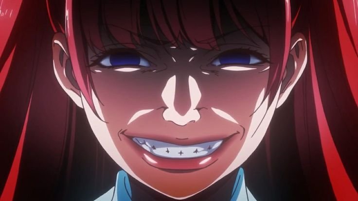 Аниме заядлый игрок Kakegurui