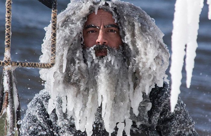 Обледеневшая борода