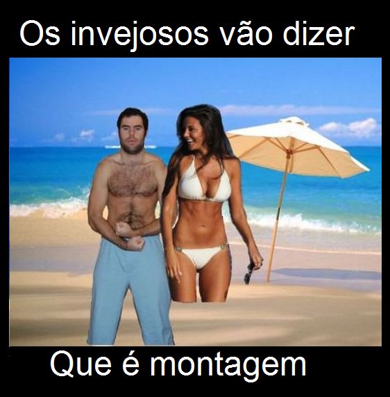 Прифотошопленные люди