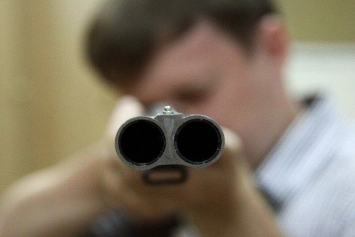 Дуло двустволки